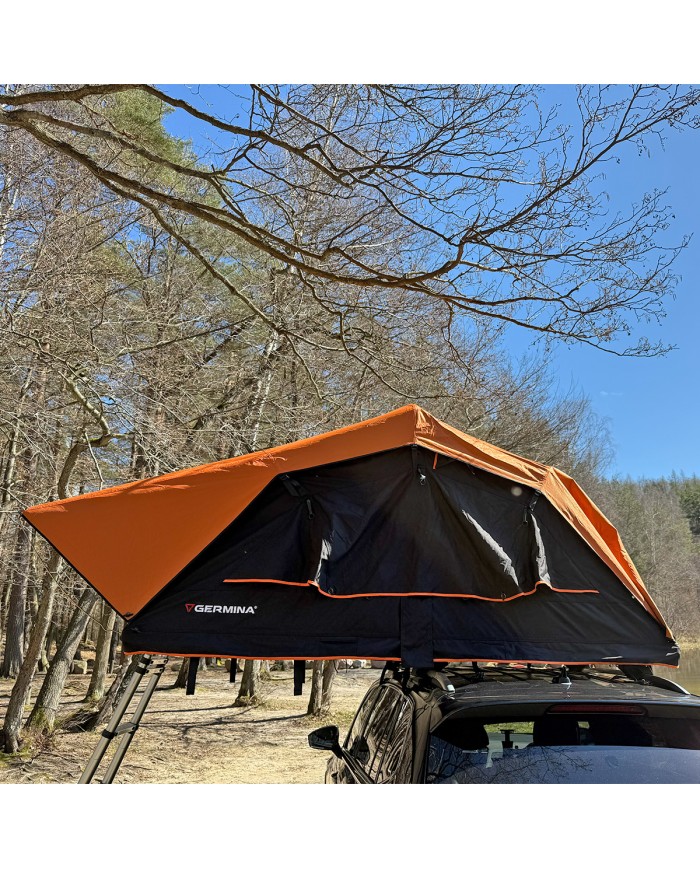 GERMINA RIFT 140 Namiot Dachowy Softshell 240x140cm Rooftop Tent 2-3 osoby