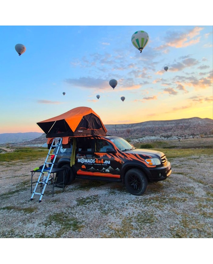 GERMINA RIFT 140 Namiot Dachowy Softshell 240x140cm Rooftop Tent 2-3 osoby
