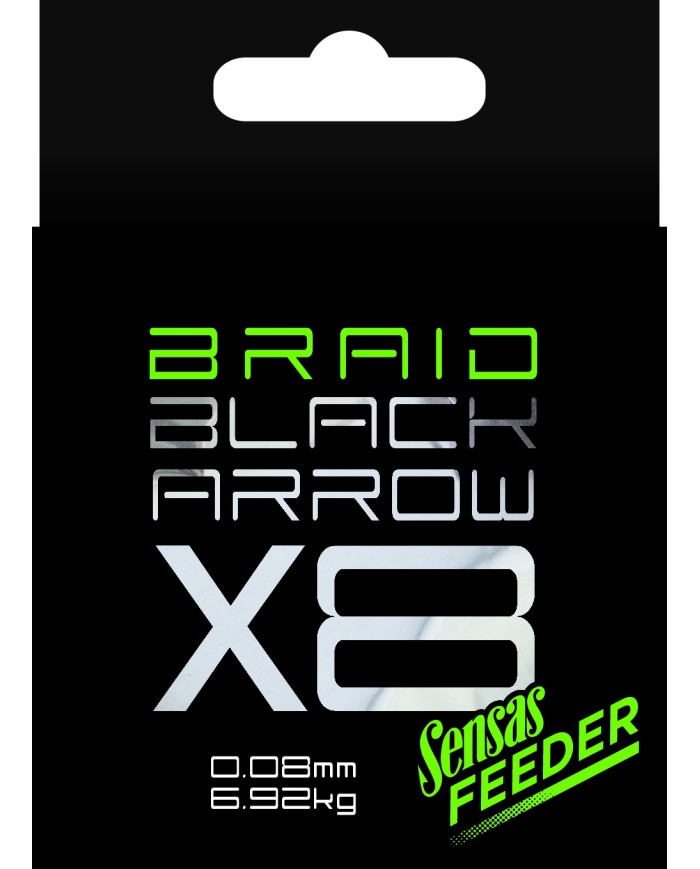 Plecionka SENSAS Black Arrow X8 0.08mm 150m