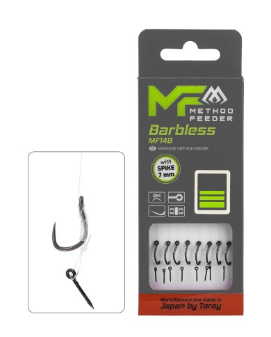 Przypony MIKADO MF14 z Igłą Hak 10 Żyłka 0.20mm/10cm - op.8szt.