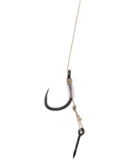 Przypony MIKADO MF14 Z Igłą Hak nr 10 Plecionka 0.12mm/10cm - op. 8 szt.