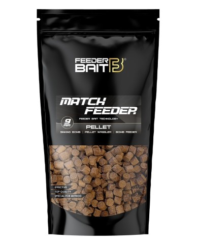 Pellet FEEDER BAIT Match 9mm 800g - Jasny