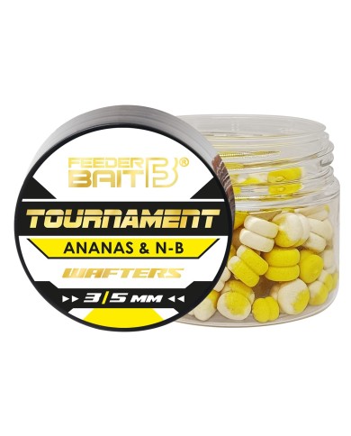 Przynęta FEEDER BAIT Tournament Wafters 3/5mm - Ananas & N-B