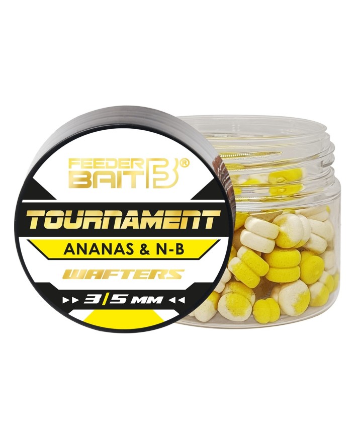 Przynęta FEEDER BAIT Tournament Wafters 3/5mm - Ananas & N-B