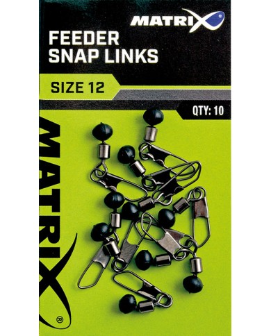 Łącznik MATRIX Feeder Bead Snap Links - roz. 14