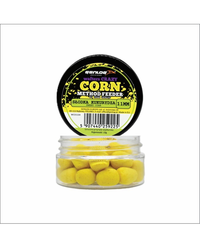 Wafters GENLOG Crazy Corn 11mm Słodka Kukurydza