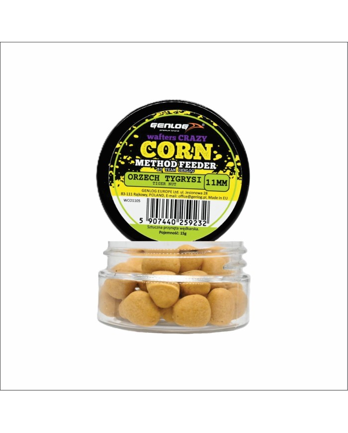 Wafters GENLOG Crazy Corn 11mm Orzech tygrysi