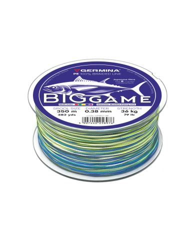 Plecionka GERMINA BIG GAME 0.38mm 36kg 79lb 350m