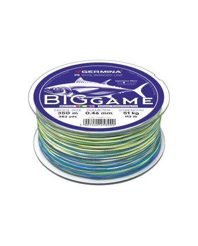 Plecionka GERMINA BIG GAME 0.46mm 51kg 112lb 350m