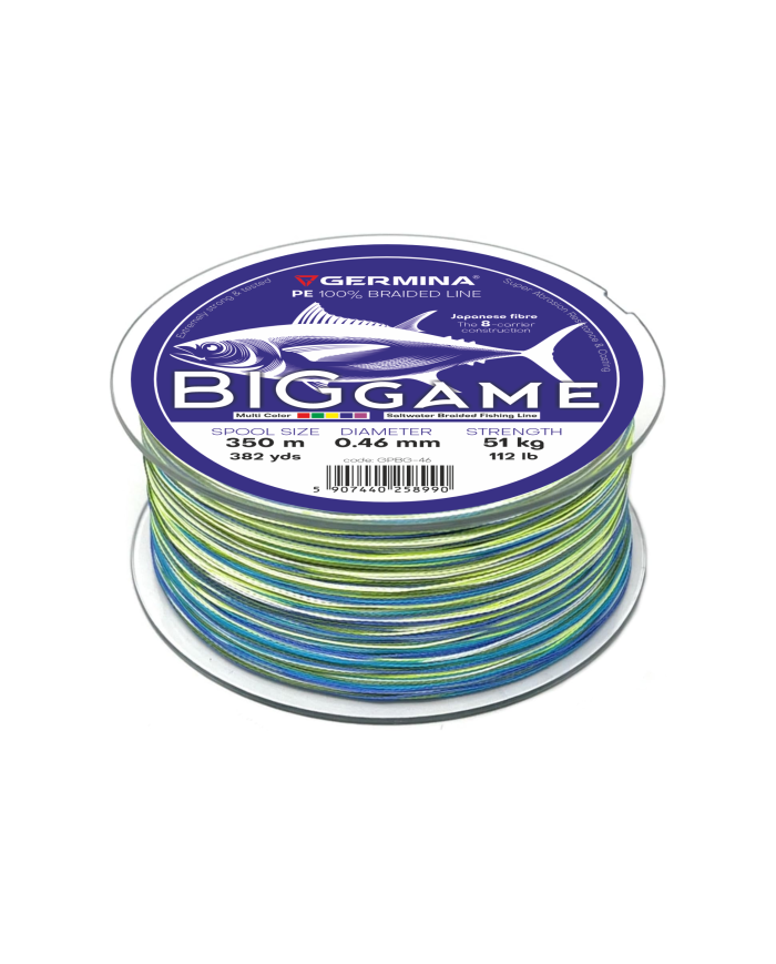 Plecionka GERMINA BIG GAME 0.46mm 51kg 112lb 350m
