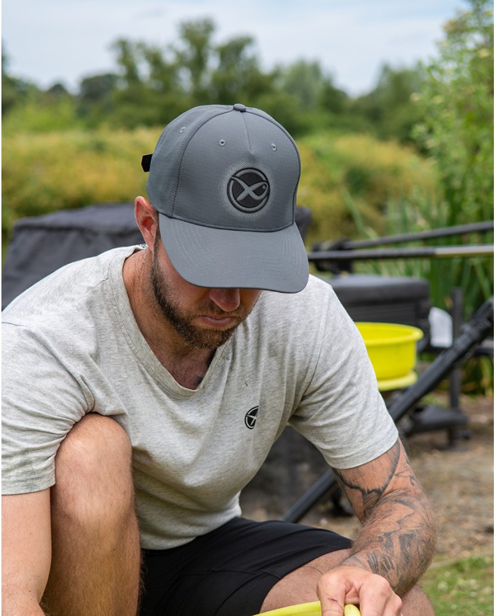 Czapka z Daszkiem MATRIX Faded Print Cap - Dark Grey