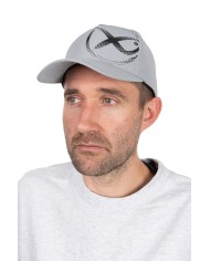 Czapka z Daszkiem MATRIX Faded Print Cap - Light Grey