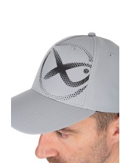 Czapka z Daszkiem MATRIX Faded Print Cap - Light Grey