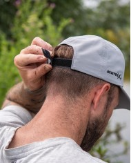 Czapka z Daszkiem MATRIX Faded Print Cap - Light Grey