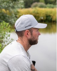 Czapka z Daszkiem MATRIX Faded Print Cap - Light Grey