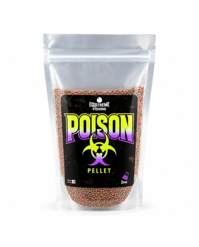 Pellet EGGSTREME FISHING 2mm 800g - Poison