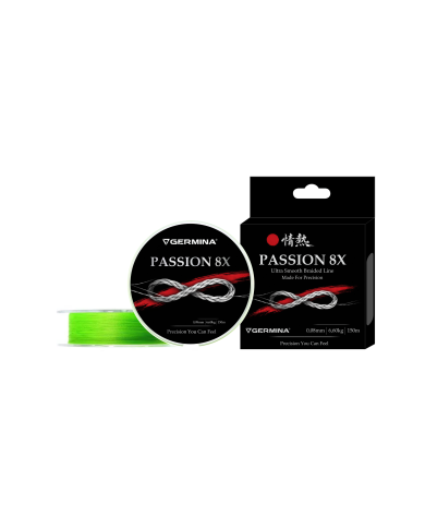 Plecionka GERMINA Passion 8X 0.08mm 6.60kg 150m