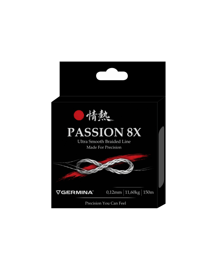 Plecionka GERMINA Passion 8X 0.12mm 11.60kg 150m