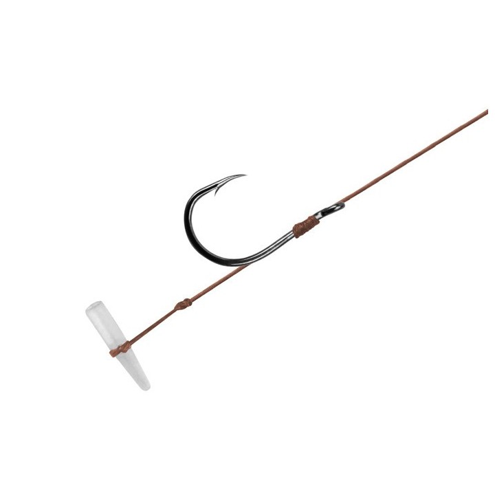 Przypony DELPHIN Proxi 8 Quickstop Hak Nr 6 Plecionka 0.10mm/12cm - Op. 6 Szt.