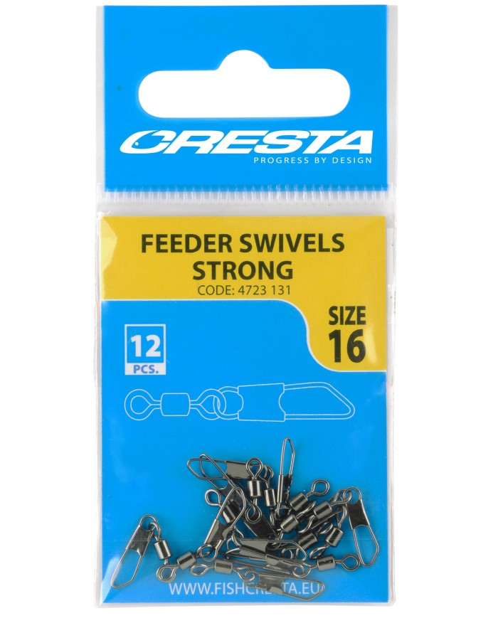 Krętliki z agrafką CRESTA Feeder Strong - roz. 14 Krętliki z agrafką CRESTA Feeder Strong - roz. 14