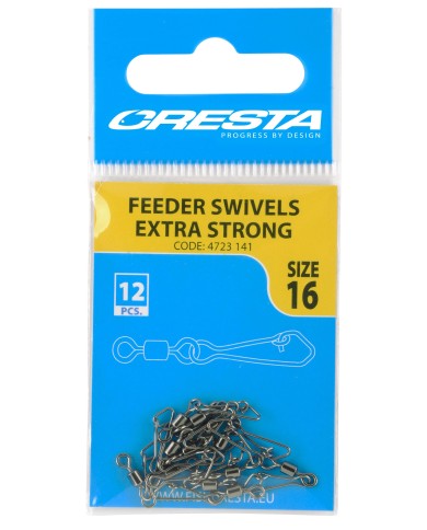 Krętliki z agrafką CRESTA Feeder Extra Strong - roz. 14 Krętliki z agrafką CRESTA Feeder Extra Strong - roz. 14