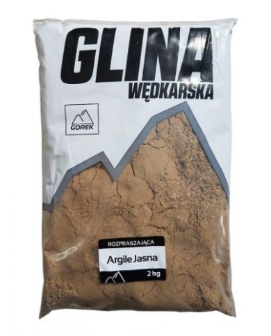 Glina Górek Gliny 2kg - Argile Jasna Glina Górek Gliny 2kg - Argile Jasna