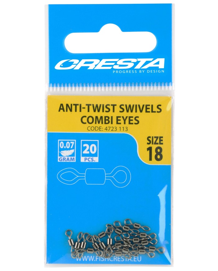 Krętliki CRESTA Combi Eyes - roz. 22 Krętliki CRESTA Combi Eyes - roz. 22