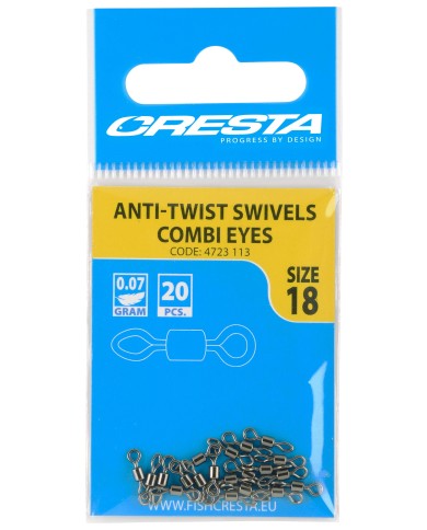 Krętliki CRESTA Combi Eyes - roz. 20 Krętliki CRESTA Combi Eyes - roz. 20