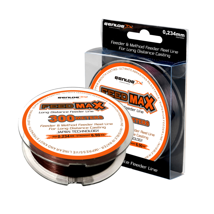 Żyłka Genlog Feedmax Long Distance 300m 0.203mm