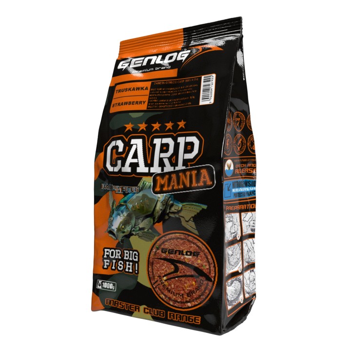 Zanęta GENLOG Carp Mania 1kg - Halibut