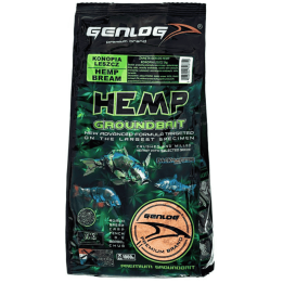 Zanęta GENLOG Hemp 1 kg - Konopia Leszcz