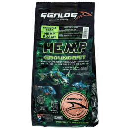 Zanęta GENLOG Hemp 1 kg - Konopia Płoć