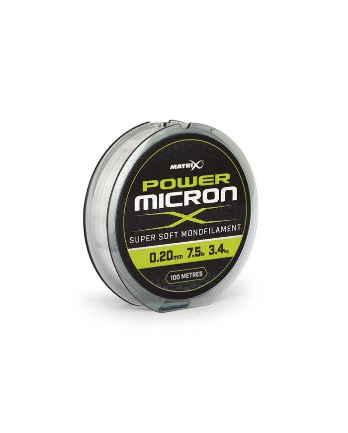 Żyłka Matrix Power Micron X 100m - 0.20mm Żyłka Matrix Power Micron X 100m - 0.20mm
