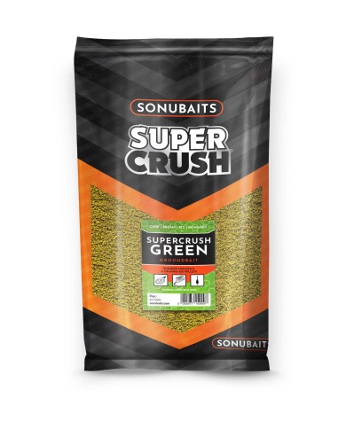 Zanęta Sonubaits Supercrush Green 2kg Zanęta Sonubaits Supercrush Green 2kg