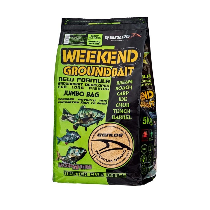 Zanęta GENLOG Weekend 5kg - Wody Płynące
