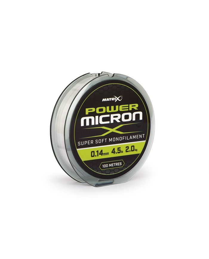 Żyłka Matrix Power Micron X 100m - 0.14mm Żyłka Matrix Power Micron X 100m - 0.14mm