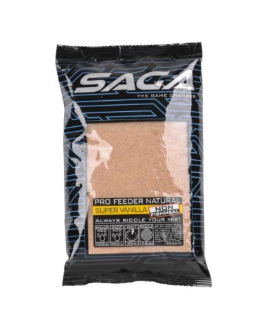 Zanęta Saga Pro Feeder Natural 1 kg - Vanilla Zanęta Saga Pro Feeder Natural 1 kg - Vanilla