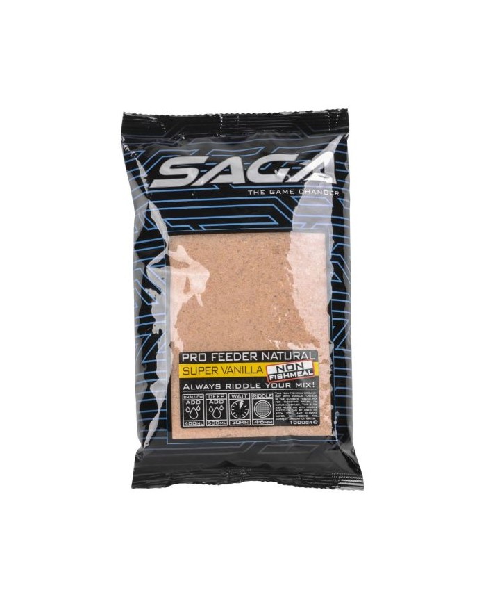 Zanęta Saga Pro Feeder Natural 1 kg - Vanilla Zanęta Saga Pro Feeder Natural 1 kg - Vanilla