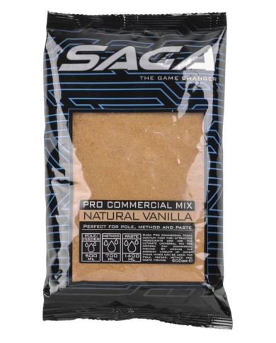 Zanęta Saga Pro Commerial 0.9 kg - Vanilla Zanęta Saga Pro Commerial 0.9 kg - Vanilla