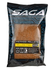 Pellet Saga Method Yellow Fish 0.7 kg - 2mm
