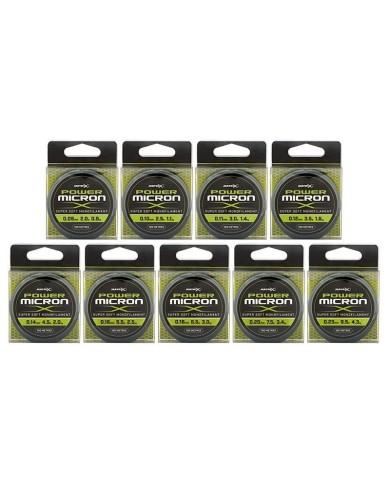 Żyłka Matrix Power Micron X 100m - 0.10mm Żyłka Matrix Power Micron X 100m - 0.10mm