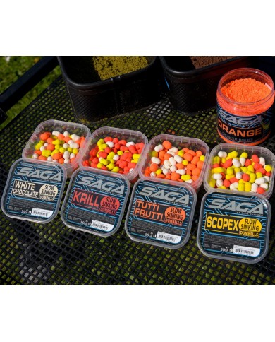 Dumbells Saga Slow Sinking 50g 10mm - Tutti Frutti