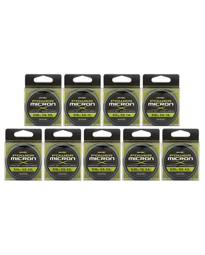 Żyłka Matrix Power Micron X 100m - 0.09mm