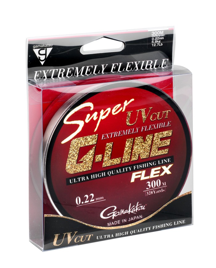 Żyłka Gamakatsu Super G-Line Flex 0.18MM 300M