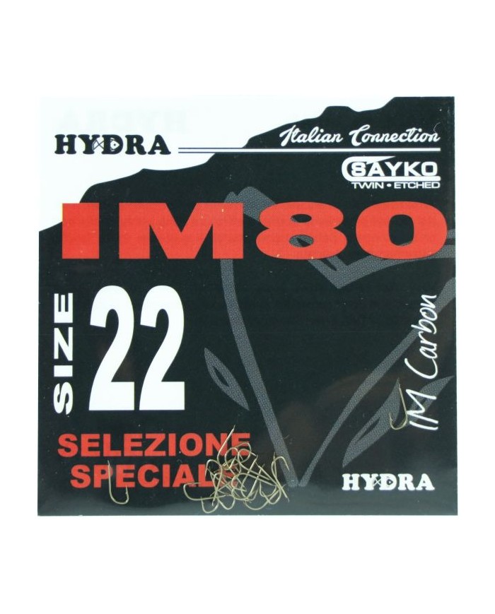 Haczyki Hydra IM80 - roz. 22 Haczyki Hydra IM80 - roz. 22
