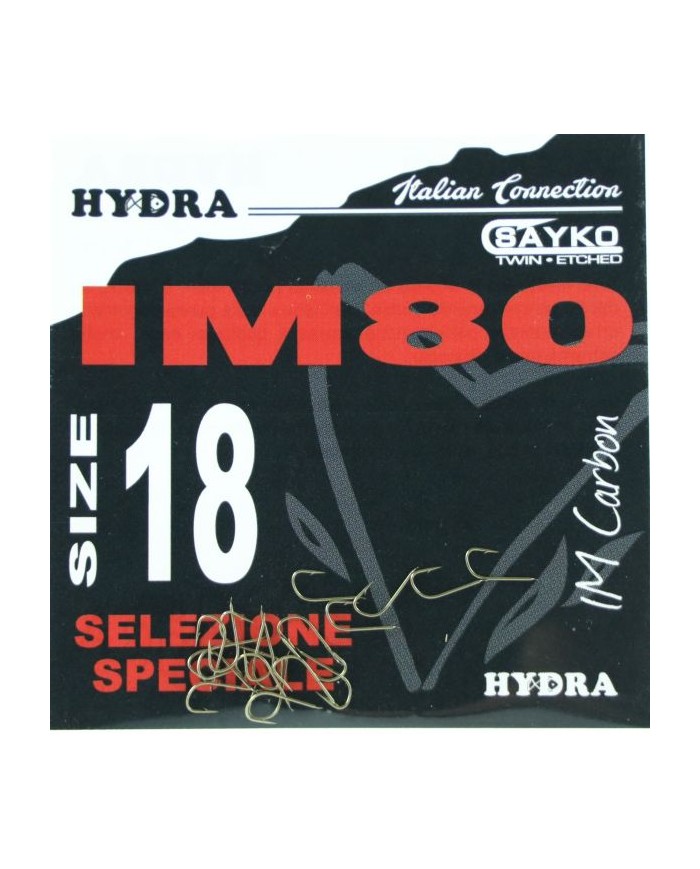 Haczyki Hydra IM80 - roz. 18 Haczyki Hydra IM80 - roz. 18