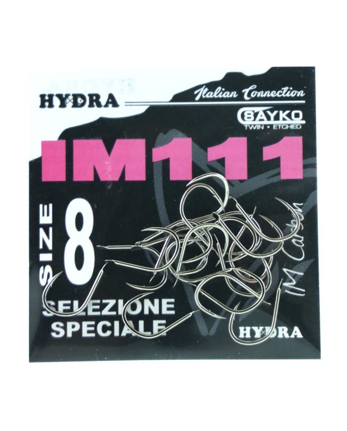 Haczyki Hydra IM111 - roz. 8 Haczyki Hydra IM111 - roz. 8