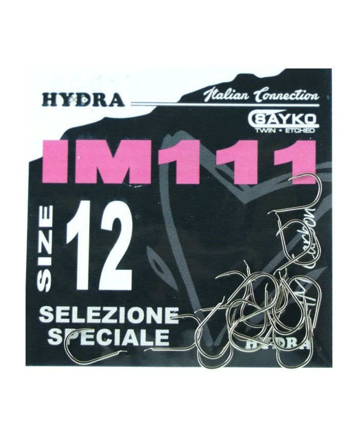 Haczyki Hydra IM111 - roz. 12 Haczyki Hydra IM111 - roz. 12