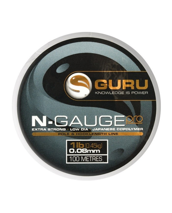 Żyłka Guru N-Gauge Pro 100m – 0.09mm