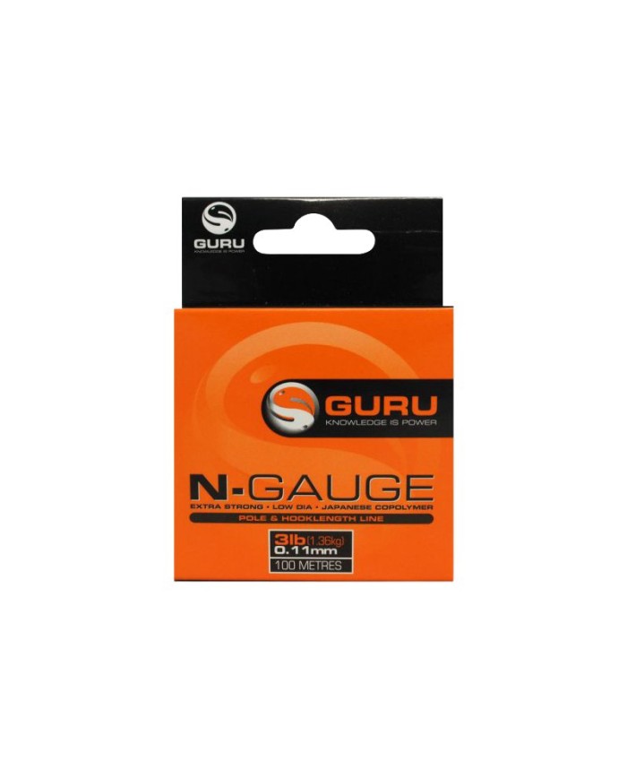 Żyłka Guru N-Gauge 100m – 0.25mm Żyłka Guru N-Gauge 100m – 0.25mm